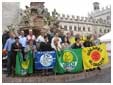 i candidati in piazza Duomo a Trento